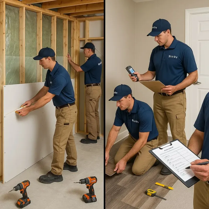 Repairs and Reconstruction process in Queen Anne, MD